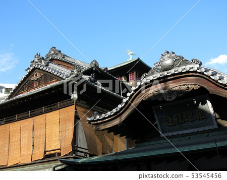 Dogo Onsen Main Building in Summer (Tang-guk, Forehead, Hot-ball, Shaking Room) Dogo Onsen Main Building in Summer (Tang-guk, Forehead, Hot-ball, Shaking Room) 53545456