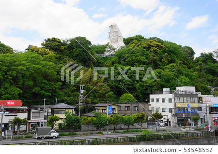 5月749年新鮮的綠色Ofuna Kannon寺廟 53548532