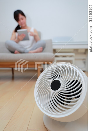 循環器（風扇生活方式仲夏酷熱家電太陽能客廳） 53563165