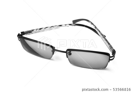 glasses with simple design isolated on white glasses with simple design isolated on white 53566816