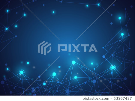 network connection abstract background 53567457