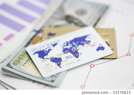 Big amount of hundred US dollars paper banknotes Big amount of hundred US dollars paper banknotes 53570615