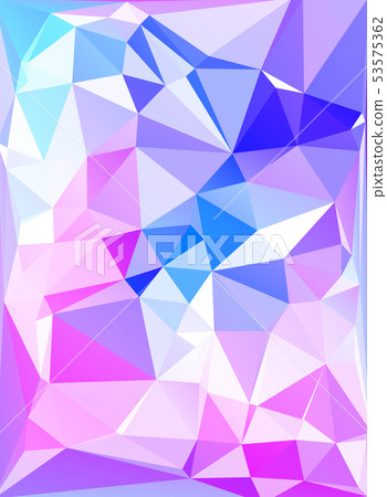 Colorful Polygonal Mosaic Background  53575362