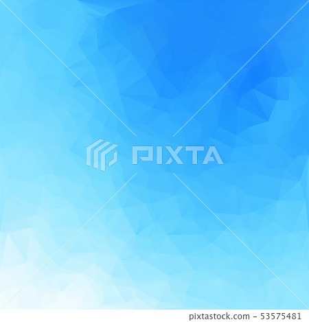 Blue Polygonal Mosaic Background Blue Polygonal Mosaic Background 53575481
