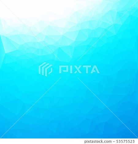 Blue Polygonal Mosaic Background Blue Polygonal Mosaic Background 53575523
