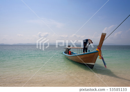 Traditional thai longtail boat 53585133