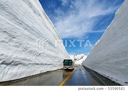 [富山]大谷雪漫步 53590581