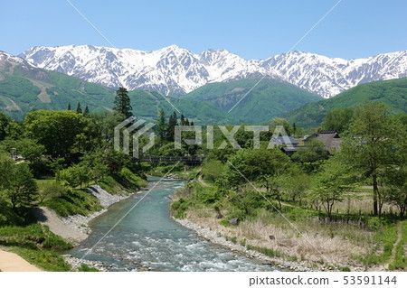 Oide Suspension Bridge (May) 53591144