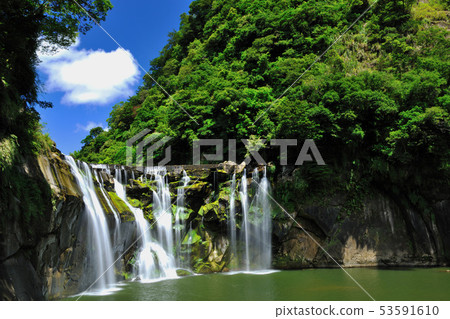 溪流瀑布-十分瀑布 溪流瀑布-十分瀑布 53591610