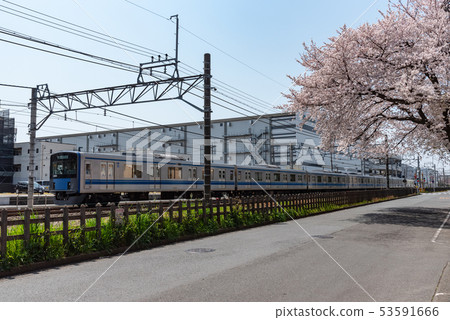 Seibu Shinjuku Line and Sakura 20000 Series Seibu Shinjuku Line and Sakura 20000 Series 53591666