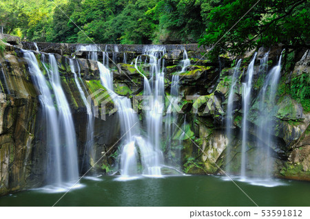 Waterfall flowing water - very waterfall Waterfall flowing water - very waterfall 53591812