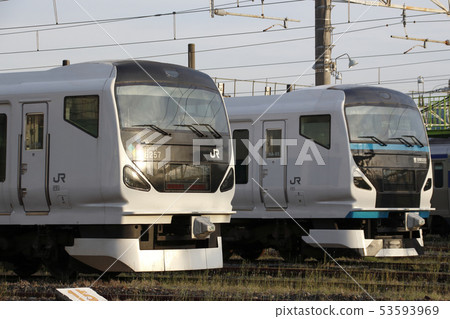 E257 series Azusa and E257 series dancers E257 series Azusa and E257 series dancers 53593969