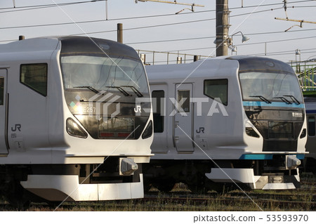 E257 series Azusa and E257 series dancers E257 series Azusa and E257 series dancers 53593970