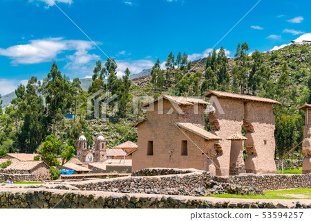 Raqchi, an Inca archaeological site in Cusco Raqchi, an Inca archaeological site in Cusco 53594257