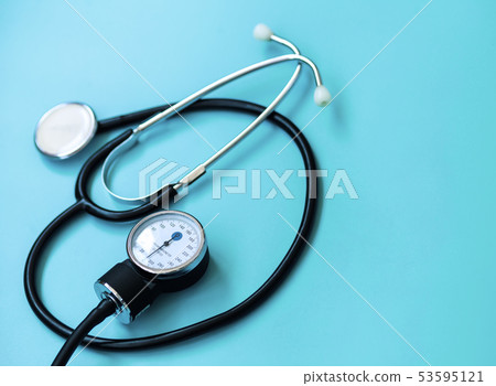 Medical concept background with Stethoscope  53595121