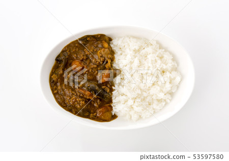 Tomato and eggplant curry 53597580