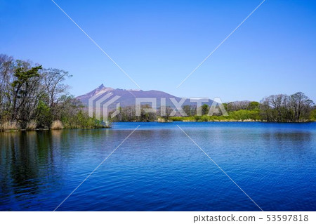春天大沼國家公園Komagatake 春天大沼國家公園Komagatake 53597818