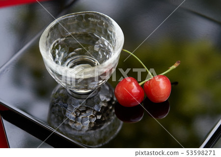 Sake Bowl Cherry Sake Bowl Cherry 53598271