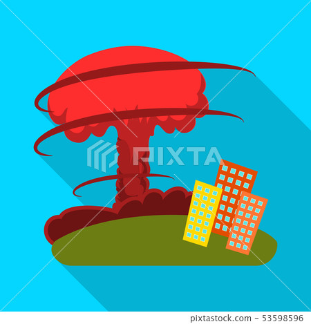 Isolated object of collapse and environment icon. Set of collapse and distress stock symbol for web 53598596