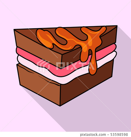 Vector design of confectionery and culinary logo. Set of confectionery and colorful stock vector Vector design of confectionery and culinary logo. Set of confectionery and colorful stock vector 53598598