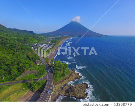 Sehira公園海岸線的鳥瞰圖 53598779