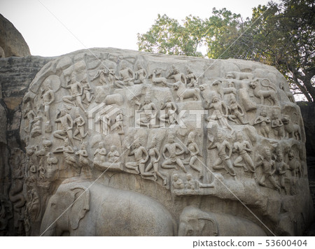 阿朱那的痛苦（恒河的危險）馬哈巴利普蘭 53600404