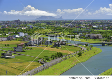 農田,鄉村,建築物,蘭陽平原,溪流,水,宜蘭縣,冬山鄉,冬山河,龜山島 農田,鄉村,建築物,蘭陽平原,溪流,水,宜蘭縣,冬山鄉,冬山河,龜山島 53600546