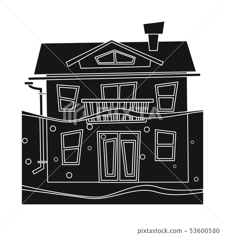 Vector illustration of calamity and crash logo. Set of calamity and disaster vector icon for stock. Vector illustration of calamity and crash logo. Set of calamity and disaster vector icon for stock. 53600580