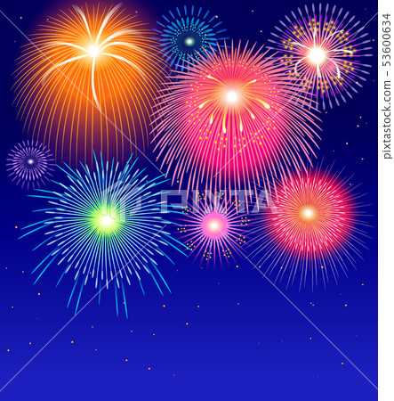 Illustration fireworks Illustration fireworks 53600634