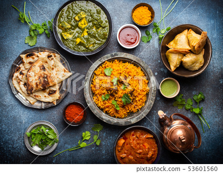 Authentic Indian dishes and snacks 53601560