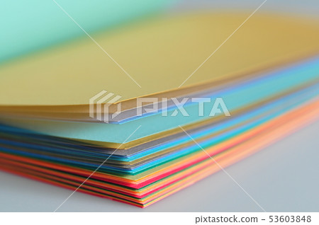 Turn up colorful paper Turn up colorful paper 53603848