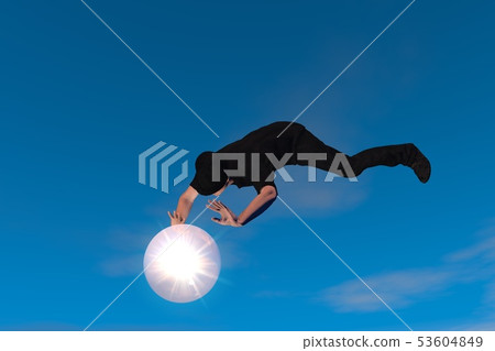 跳在天空中 53604849