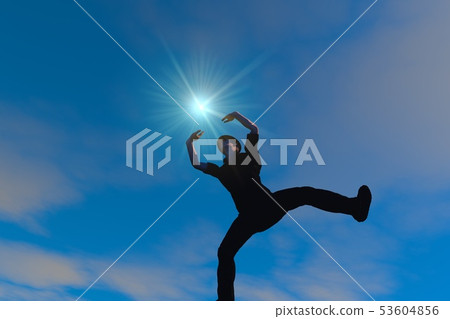 跳在天空中 跳在天空中 53604856