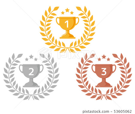 Trophy winner cup winner cup gold silver 53605062