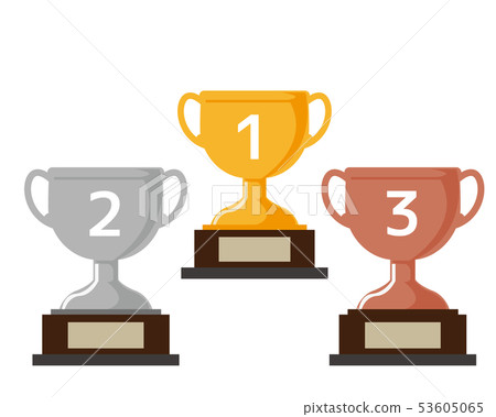 Trophy winner cup winner cup gold silver 53605065