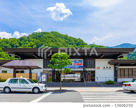 Minobu station, Minobu line, station square 53606250