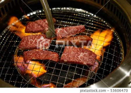 Yakiniku, hormones, charcoal grill, flames, treats, charcoal fire, meals Yakiniku, hormones, charcoal grill, flames, treats, charcoal fire, meals 53606470