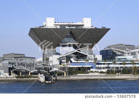 Tokyo cityscape in Japan Tokyo Big Sight 53607578