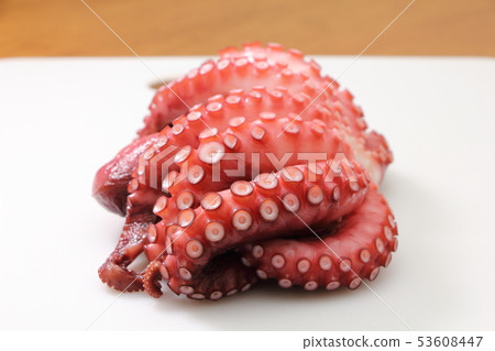 章魚(煮章魚)。 章魚(煮章魚)。 53608447