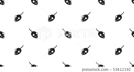 mouse seamless pattern vector rat cat isolated 53612192