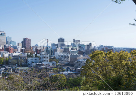 仙台都市風景大廈大廈市Sak市 53613890