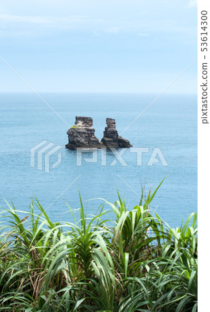 Twin Candlestick Islets , Rock, Coastline, Taiwan 53614300