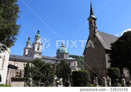 Cathedral and church Salzburg Austria Europe 53615256