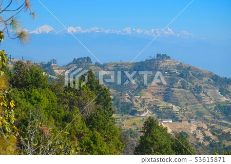 Kathmandu Valley Nagarucot Hiking Rape Flower Terraces 53615871