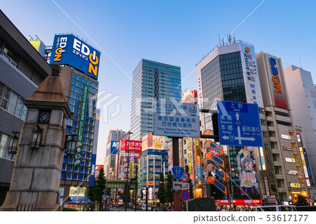 秋葉原晚上視圖 秋葉原晚上視圖 53617177