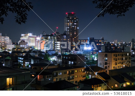 Hijiri Sakuragaoka night view from Iroha Saka Sakura Park 53618015