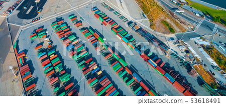 Oakland Harbor port terminal Oakland Harbor port terminal 53618491