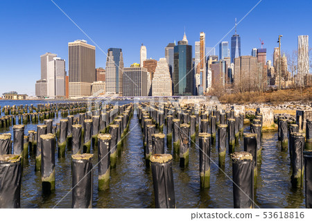 Lower Manhattan skyscrapers 53618816