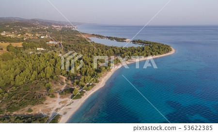 Paragga beach. Halkidiki, Greece Paragga beach. Halkidiki, Greece 53622385