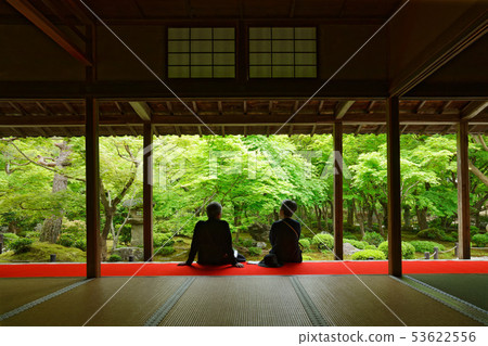 Shoko-ji寺廟框架庭院Toushino庭院 Shoko-ji寺廟框架庭院Toushino庭院 53622556